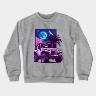 Jeep Night Night Night Crewneck Sweatshirt